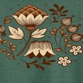 thumbnail image 3 of Instant Message - Spring - Flowers in Bloom - Women's Lightweight French Terry Long Sleeve Shirt, 3 of 6