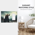 thumbnail image 5 of Bear Switch Cover Decorative Wall Plate 3-Gang 2-Toggle 1-Decor Standard Size, 5 of 5