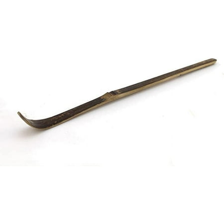 

BambooMN Chashaku Matcha Tea Scoop Spoon Organic Bamboo Ceremonial Tea Utensil - Black - 100 Pieces