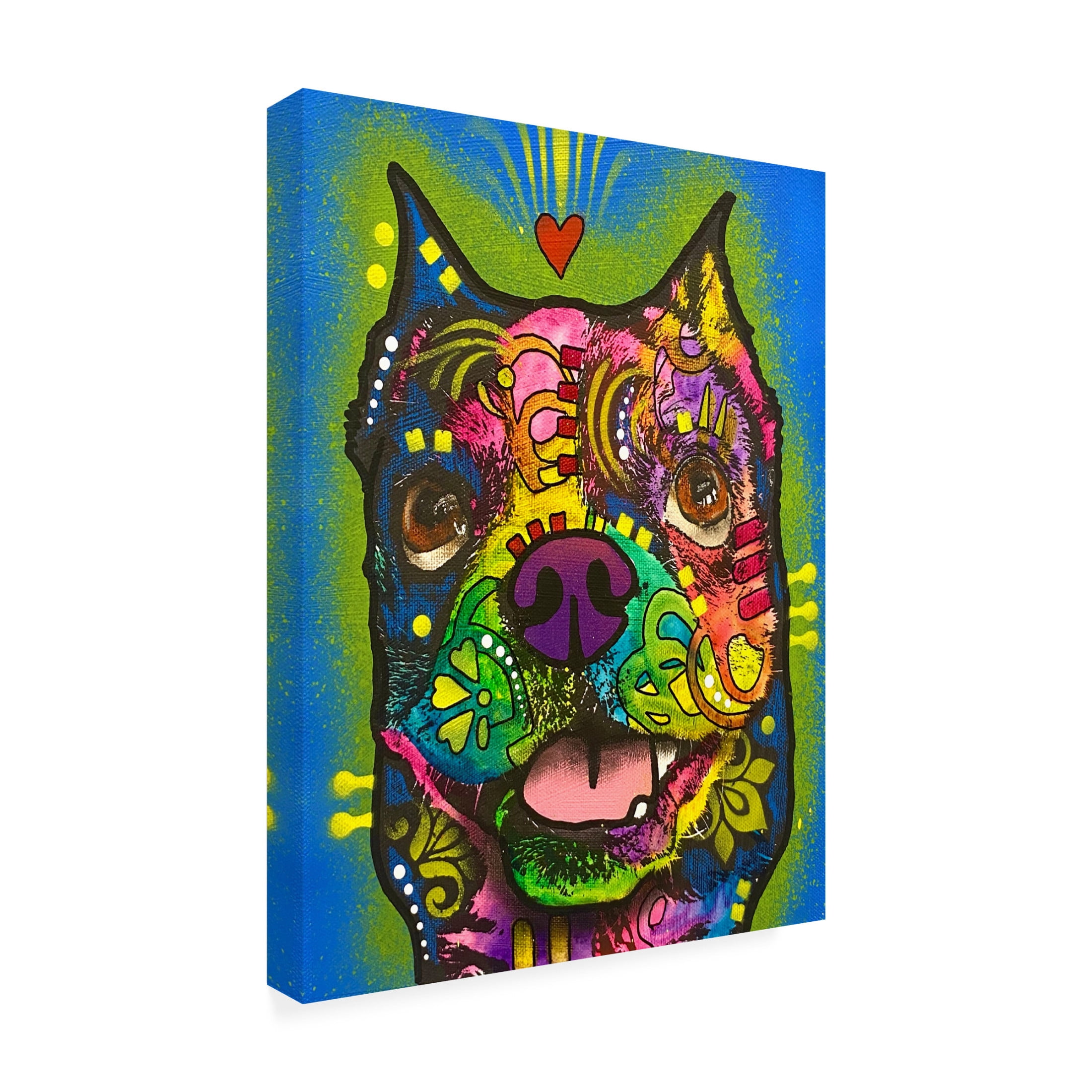 Canvas Wall Art - Dean Russo 'Loving This Wonderful World' Wall Art for Living Room, Bedroom, or Office Décor by Trademark Fine Art - 35 x 47 Inches