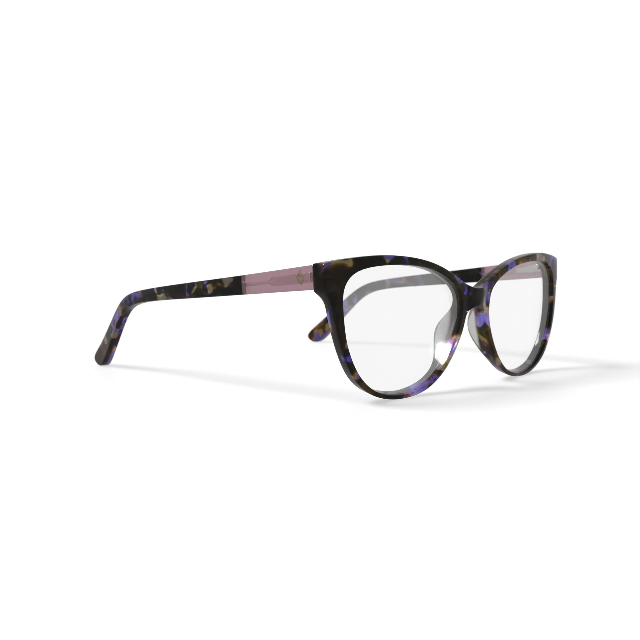 Baby Phat Women's Rx'able Eyeglasses, Bv278, Purple Tortoise, 53.0-15.0-140