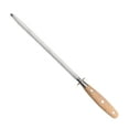thumbnail image 2 of Cohesion Knife Sharpener Rod for Kitchen Knife, 10 In Carbon Steel Professional Knife Sharpening Rod with White Oak Wood Handle, 2 of 7