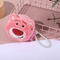 thumbnail image 4 of Lindo monedero de peluche de Sanrio, creativo bolso de almacenamiento con diseño de dibujos animados de melodía kulomi, llavero colgante al, 4 of 5