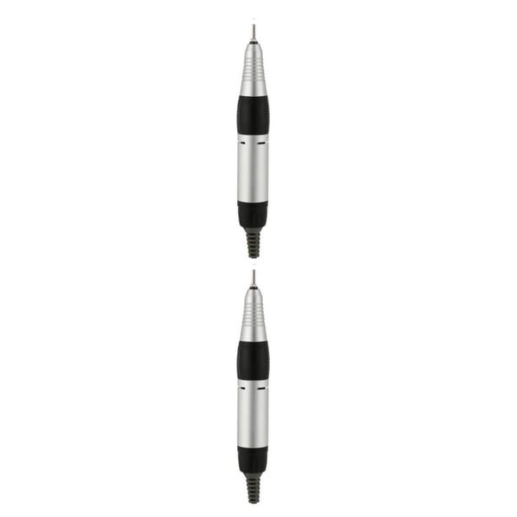 Riwesomey Mango de taladro de uñas de torno de manicura, fácil de instalar, manijas de máquina automática de tamaño compacto a prueba de Type2 NO2