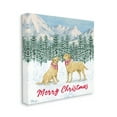 thumbnail image 4 of Stupell Industries Merry Christmas Dogs Holiday Painting Gallery Wrapped Canvas Print Wall Art, 24 x 24, 4 of 8