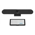 thumbnail image 1 of Logitech Solutions pour Appareils Tap IP pour Pièce Huddle + Small Rooms - Trousse de Vidéoconférence (Logitech Tap IP, Logitech Rally Bar Huddle) - graphite, 1 of 2