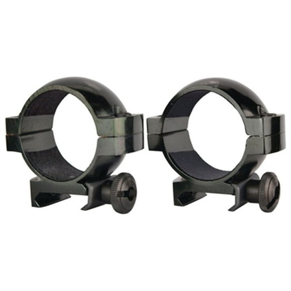 Traditions Scope Rings, Gloss Black, 30mm Low