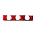 thumbnail image 2 of Real Bright Soft Car Interior Carbon Fiber Sticker DecorationRed Carbon Fiber Interior Headlight Control Cover For Ford Mustang 2001-04Auto Car Protection Interior Accessories, 2 of 8