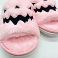 thumbnail image 5 of Creative Warm Soft Spooky Slides Shoes Fur Couple Slippers Halloween Pumpkin Slippers Silent Floor Slippers ORANGE, 5 of 8