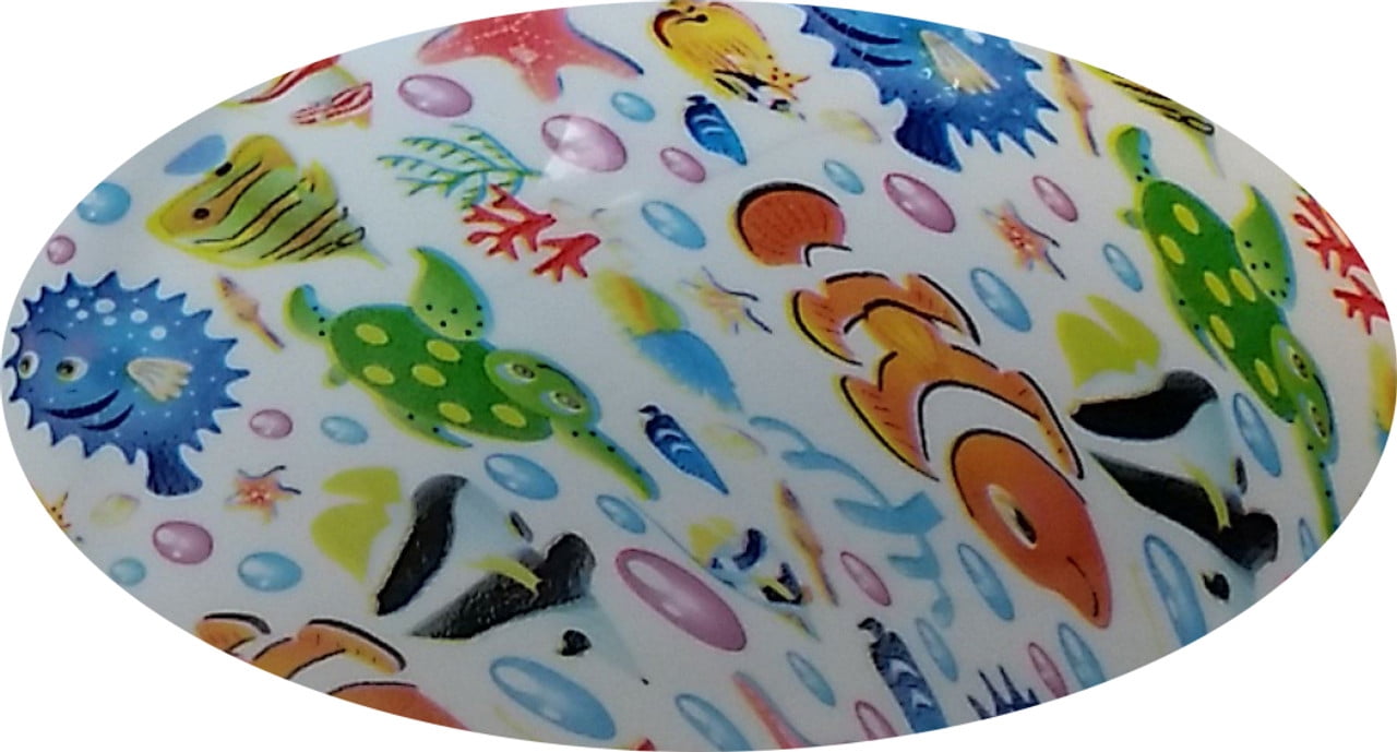 Cartoon Fish Hydro Dipped Hard Hats Cap Style Design