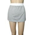 thumbnail image 1 of Gibobby faldas de mezclilla para mujer Falda Falda base Falda de pedo Doblada en suéter con dobladillo(Gris, M), 1 of 4