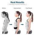 thumbnail image 5 of Posture Corrector for Men and Women, Spine and Back, Pain Relief (Black, Large), 5 of 5