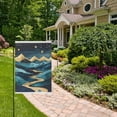 thumbnail image 2 of Yayeee Garden Flag 12" x 18" Double Sided Outdoor Yard Lawn Holiday Decorations, Dark Mountains, 2 of 6