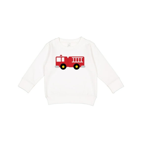 Inktastic Fire Truck Childs Fireman Toddler Sweatshirt