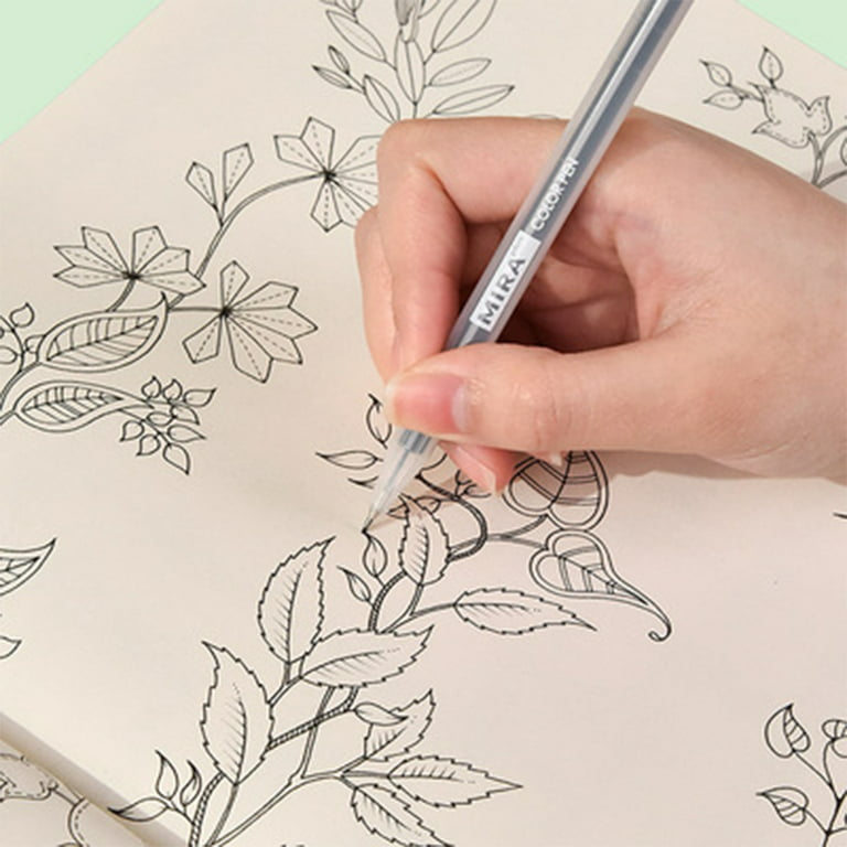 Simple Color Gel Pen 0.5mm Pen Tip Cute Hand Account Annotation