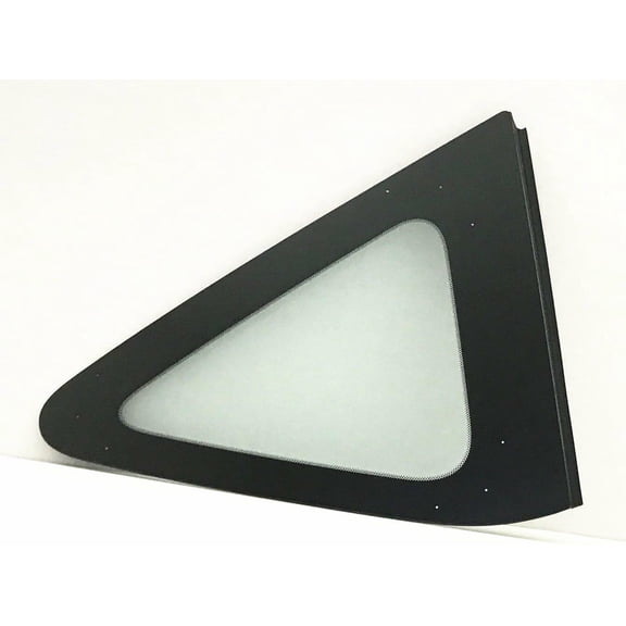 Tempered Passenger Right Side Quarter Window Quarter Glass Compatible with Nissan Versa Note 2014-2019 Models