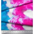 thumbnail image 3 of Soimoi Crepe Silk Fabric Ombre Tie-Dye Print Fabric by Yard 42 Inch Wide, 3 of 3