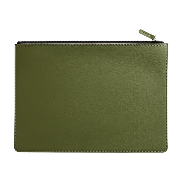 Bolsas para Mujeres Bolsa de Archivo de Cuero de Gama Alta Se Siente Bolsa de Almacenamiento Oficial de Maletín de Hombres Y Mujeres Carpeta de Política Impermeable de Gama Alta