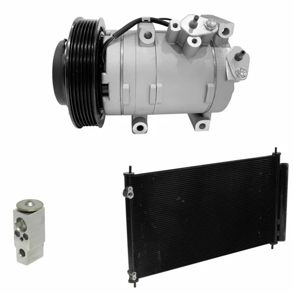 RYC New AC Compressor and Condenser Kit KT DG76A-N