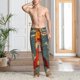 thumbnail image 2 of Fotbe Rusty Rocket Launch Pantalones de Pijama para Hombre, Pantalones de Dormir, Pantalones de Casa con Cintura Ajustable y Bolsillos-Medium, 2 of 6
