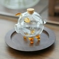 thumbnail image 6 of Cute Glass Piggy Jar Coin Storage Box For Saving Coin And Small Treasure Lovely, 6 of 8