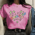 thumbnail image 3 of Camiseta con estampado del regimiento Heartstopper para mujer, camisa informal de cuello redondo personalizada, nueva moda, 3 of 5