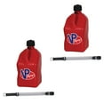 thumbnail image 1 of VP Racing Fuels 5.5 Gallon Utility Jugs with Deluxe Hoses, Red (2 Pack), 1 of 3