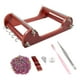 thumbnail image 4 of Kits de telar de cuentas de madera, accesorios con hilo y agujas, máquina de tejer para principiantes, para hacer joyas, pulseras y regalos hechos a m, 4 of 9
