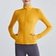 thumbnail image 5 of TFixol Chaquetas deportivas para mujer Cremallera completa Agujeros para el pulgar Bolsillos para correr Fitness, 5 of 8