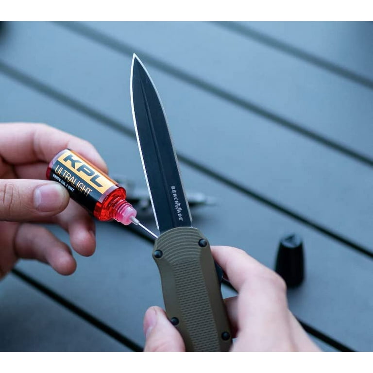 Knife Pivot Lube KPL Original Knife Oil, 10mL Bottle with Needle Applicator  - KnifeCenter