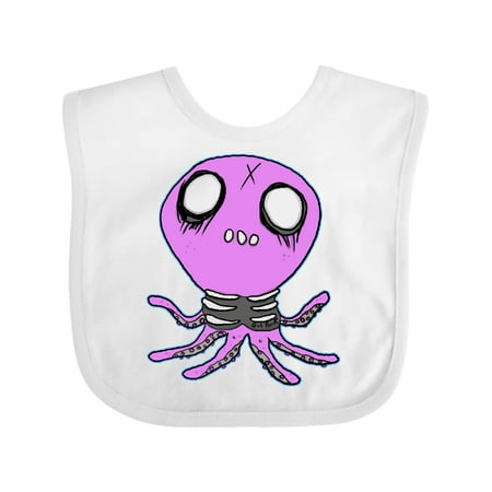 

Inktastic Death Metal Octopus Gift Baby Boy or Baby Girl Bib