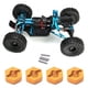 thumbnail image 4 of Tholdsy Paquete de 4 acopladores hexagonales de 12mm, Control remoto, modelo de coche, piezas de mejora, suministros de repuesto para Wltoys 12428 12423 Kits de construcción modelo Oro Tholdsy FN010006-04, 4 of 6