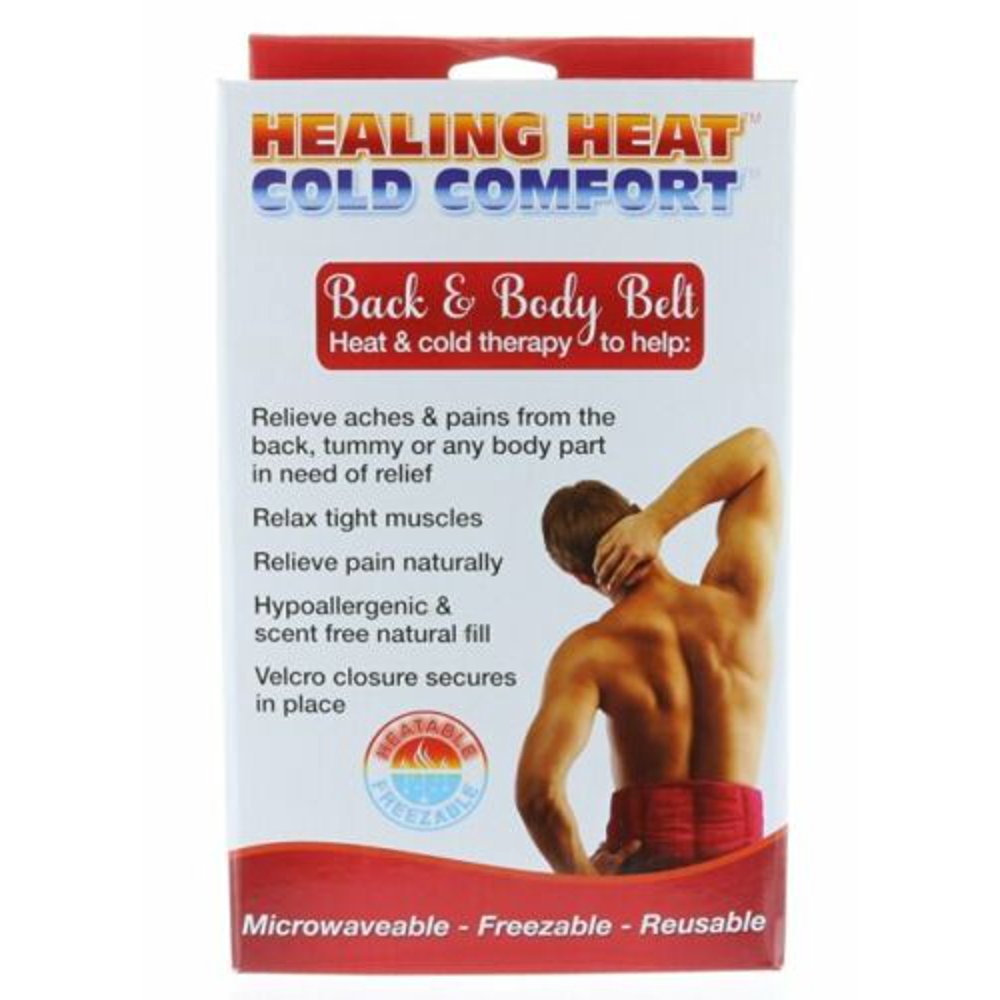 DreamTime Healing Heat & Cold Therapy Back & Body Belt Microwaveable