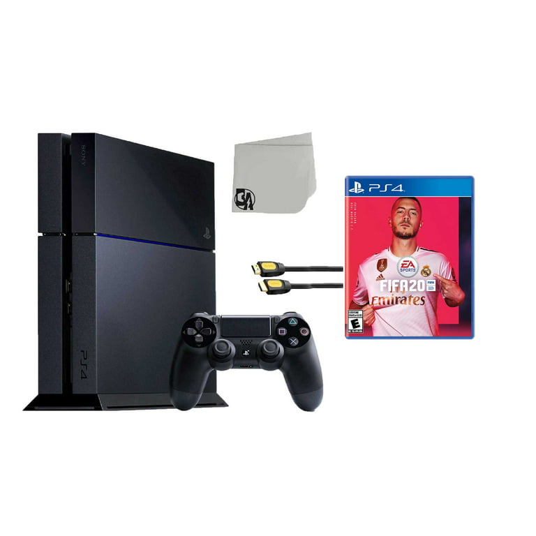 te Triumferende Tage en risiko Sony PlayStation 4 500GB Gaming Console Black with FIFA-20 BOLT AXTION  Bundle Like New - Walmart.com