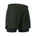 thumbnail image 7 of Shorts Men's 2-in-1 Running Shorts Quick Drying Breathable Active Training Exercise Jogging Cycle Shorts With Longer Liner, 7 of 7