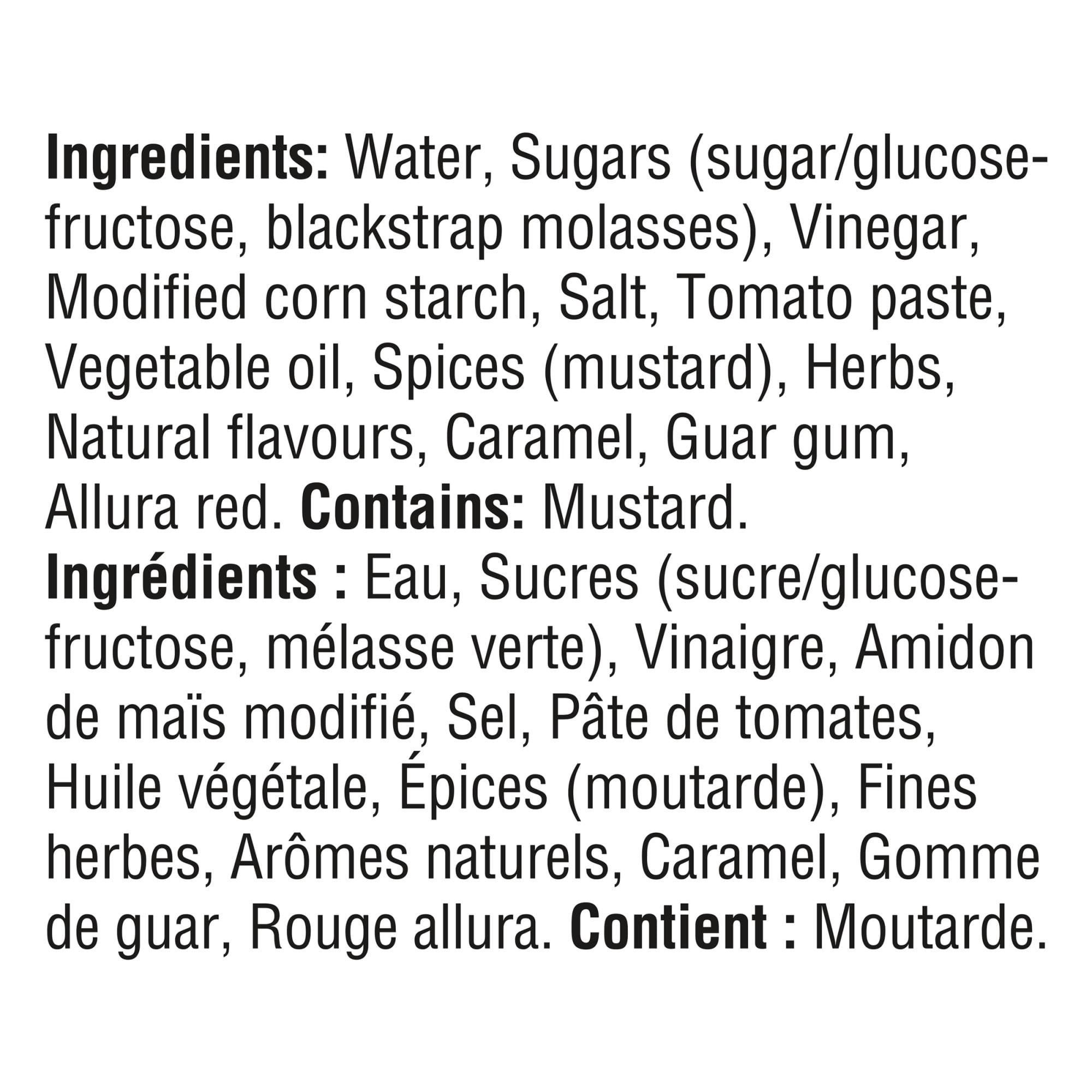 Kraft BBQ Sauce, Original, Casein-Free, 455mL