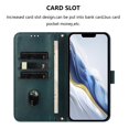 thumbnail image 3 of For Samsung Galaxy A25 5G 6.5inch Phone Case Wallet, Flip Leather TPU Cover with Card Holder Wrist Strap Shockproof Phone Case,Dark Green,For Galaxy A25 5G, 3 of 11