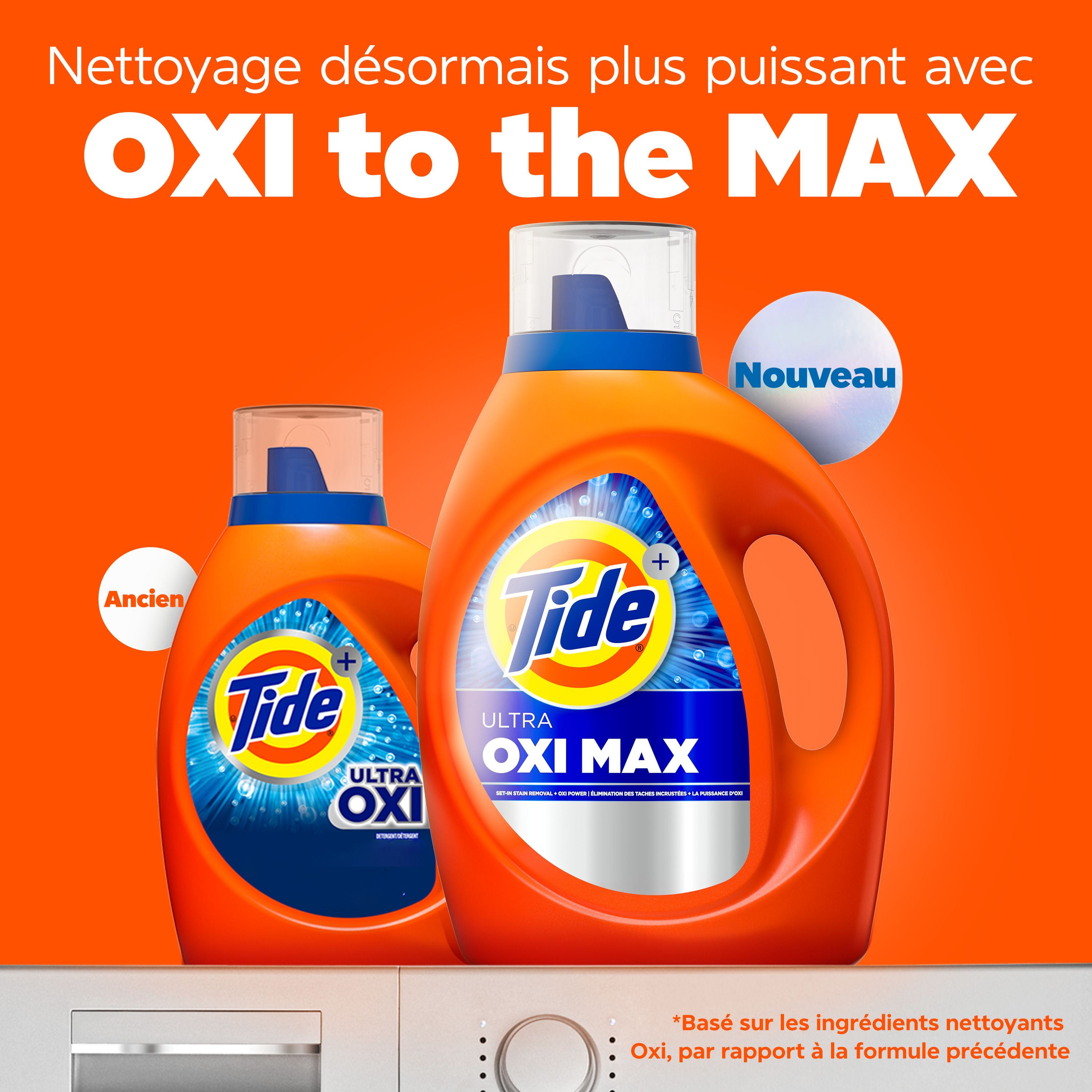 Tide Ultra Oxi Max Liquid Laundry Detergent, 65 Loads