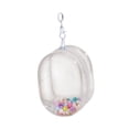 thumbnail image 4 of Bolsa de exhibición de figuras transparente, bolsa de almacenamiento de muñecas pequeña con cierre de cremallera de PVC portátil , Claro, 4 of 8