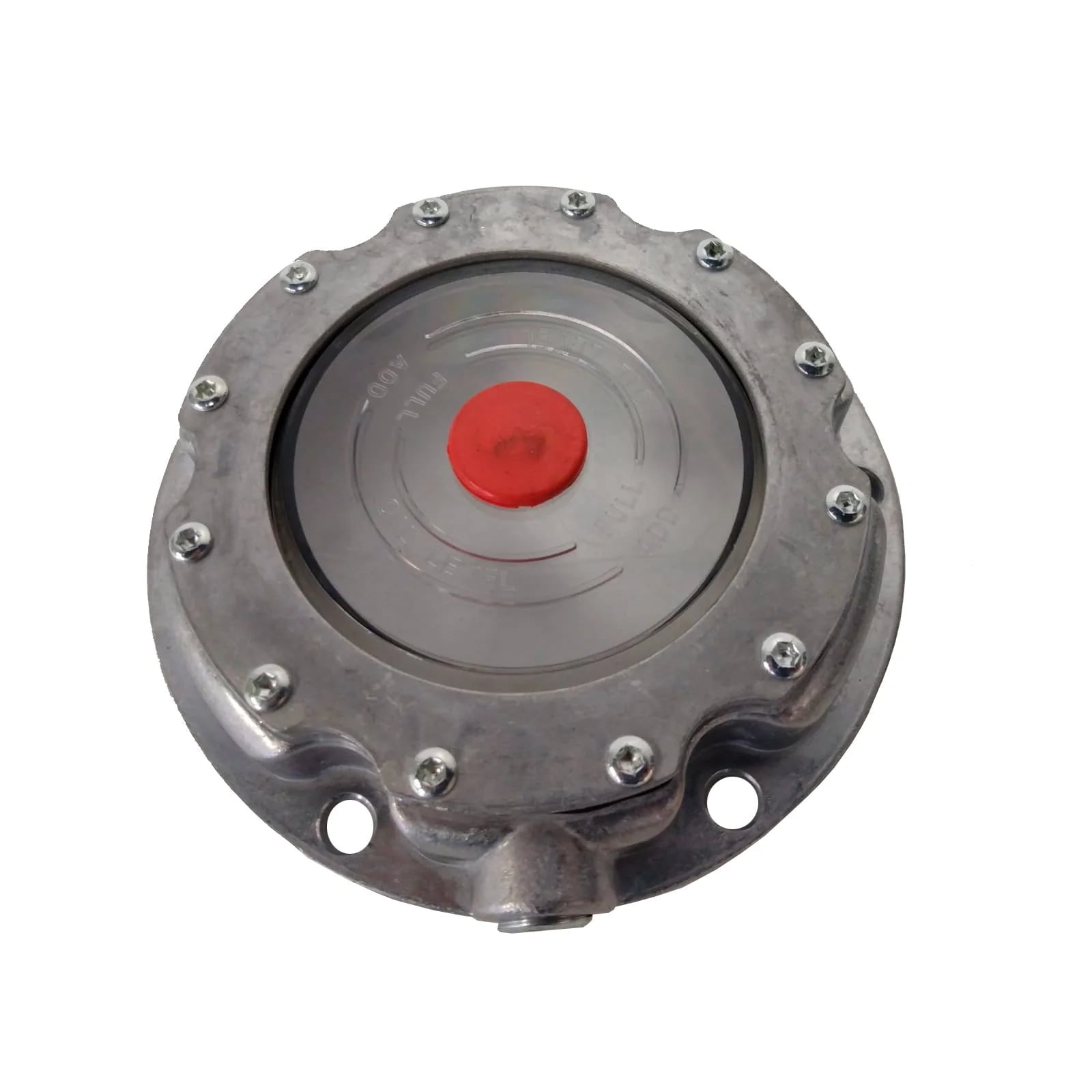 Fortpro Aluminum Steer Axle Hub Cap w/ 6 Holes and Gasket Replacement