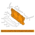 thumbnail image 3 of CAPA For 13-18 Altima & 16-18 Maxima Sedan Radiator Support Assembly NI1225207C, 3 of 5