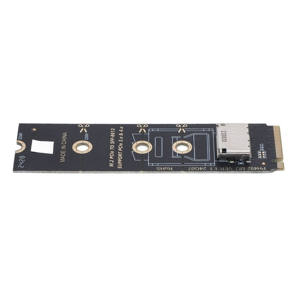 Adaptador M.2 A Oculink SFF-8612, PCIe 3.0 M.2 m Key A Oculink SFF-8611 SFF-8612 Tarjeta Adaptadore de host para PCIe NVME SSD, Expansión del, Fácil Conexión Con SSD