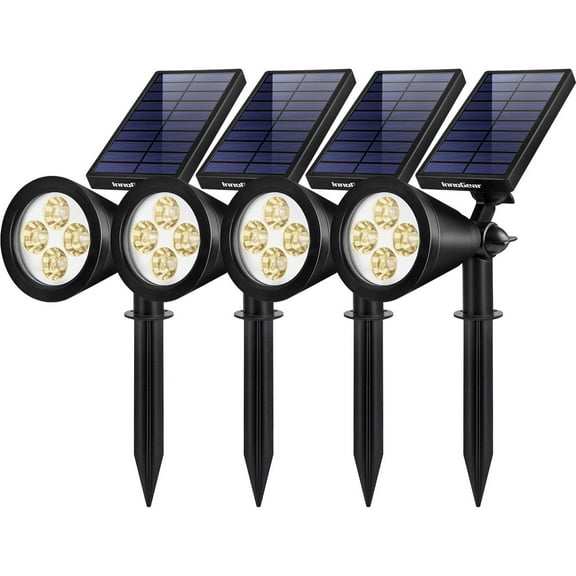 InnoGear Waterproof Solar Powered LED Outdoor Lights, (4 Pack)