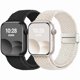 thumbnail image 1 of Chenchen Braided Strap Compatible with Apple Watch Straps 46mm 44mm 45mm 42mm 49mm Women Men, Soft Nylon Elastic Bands With Magnetic Clasp for iWatch SE/Ultra 3 2 1 Series 11 10 9 8 7 6 5 4 3 2 1, 1 of 1