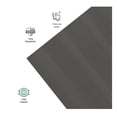 thumbnail image 3 of Cortina de Baño Home Creations HCRE CORTINA P TE GRI Texturizada Gris 180x180 cm, 3 of 4