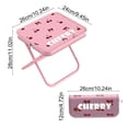 thumbnail image 3 of JingChun Portable Aluminum Folding Stool with Self Zippered Storage Bag, for Outdoor Activities Hiking Camping Picnic Fishing, 3 of 6