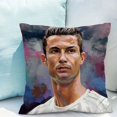 thumbnail image 5 of Funda de almohada decorativa de Cristiano Ronaldo, funda de cojín para sofá, funda de felpa corta, accesorios de decoración del hogar, funda de almohada de 40 x 40, 5 of 5