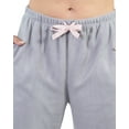 thumbnail image 5 of Jo & Bette Women’s Fleece Pajama Pants with Pockets, Plaid Sleep Pants, 5 of 7