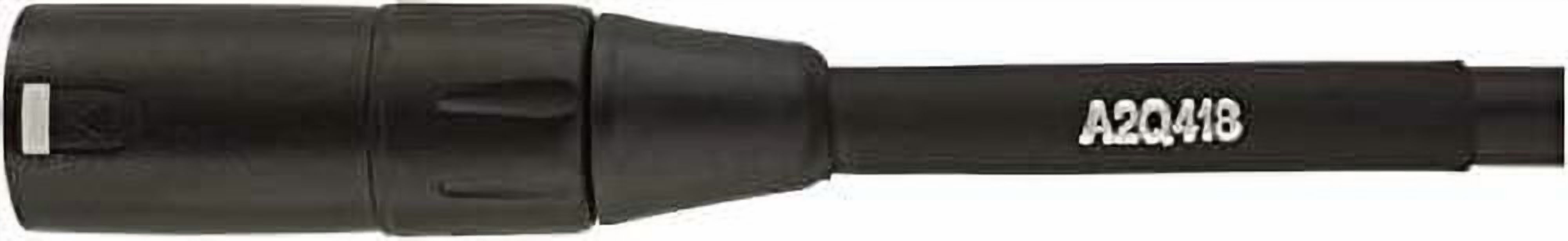 Genuine Fender Professional Series Microphone Cable, 15', Black - 15 Feet Long