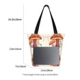 thumbnail image 3 of Disketp Frog Sitting On Mushroom Bolsa de Hombro Casual para Mujer, Bolso Cruzado para Compras, Viajes y Uso Diario, 3 of 6
